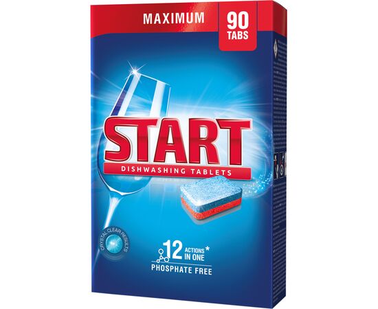 Таблетки для посудомийних машин Start Maximum 90 шт. (4820207100084)