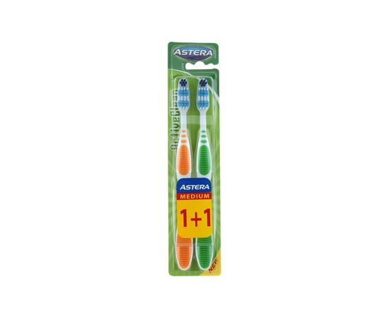Зубная щетка Astera Active Clean 1+1 (3800046561209)