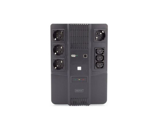 Источник бесперебойного питания Digitus 800VA DN-170 (DN-170111), изображение 2 Источник бесперебойного питания Digitus 800VA DN-170 (DN-170111), изображение 2