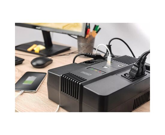 Источник бесперебойного питания Digitus 800VA DN-170 (DN-170111), изображение 7 Источник бесперебойного питания Digitus 800VA DN-170 (DN-170111), изображение 7