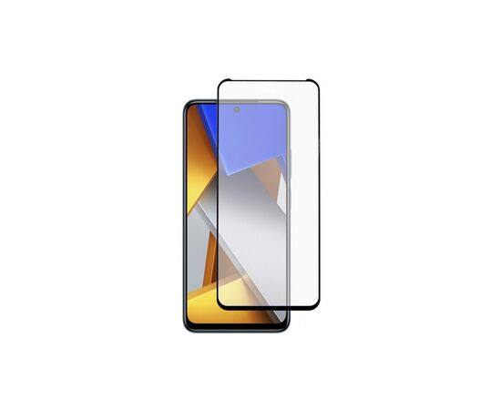 Скло захисне Dengos Full Glue Poco M4 Pro 4G black frame (TGFG-240), зображення 2 Скло захисне Dengos Full Glue Poco M4 Pro 4G black frame (TGFG-240), зображення 2
