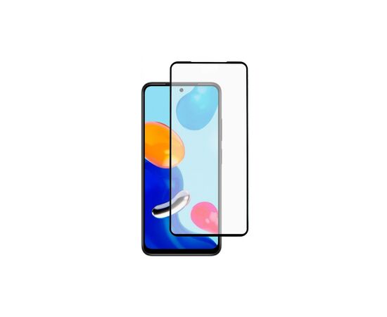 Стекло защитное Dengos Full Glue Xiaomi Redmi Note 11 5G black frame (TGFG-243), изображение 2 Стекло защитное Dengos Full Glue Xiaomi Redmi Note 11 5G black frame (TGFG-243), изображение 2
