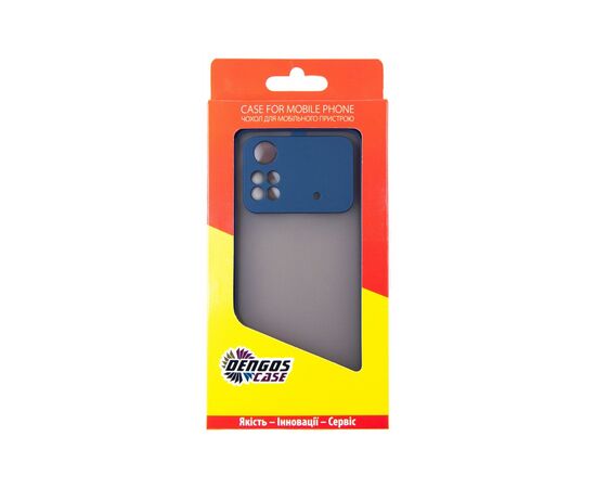 Чехол для моб. телефона Dengos Matte Poco M4 Pro 4G (blue) (DG-TPU-MATT-116), изображение 6 Чехол для моб. телефона Dengos Matte Poco M4 Pro 4G (blue) (DG-TPU-MATT-116), изображение 6