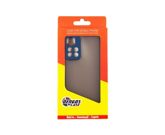 Чехол для моб. телефона Dengos Matte Xiaomi Redmi Note 11 Pro 5G (blue) (DG-TPU-MATT-115), изображение 6 Чехол для моб. телефона Dengos Matte Xiaomi Redmi Note 11 Pro 5G (blue) (DG-TPU-MATT-115), изображение 6