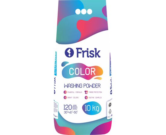 Пральний порошок Frisk Color 10 кг (4820197121113)
