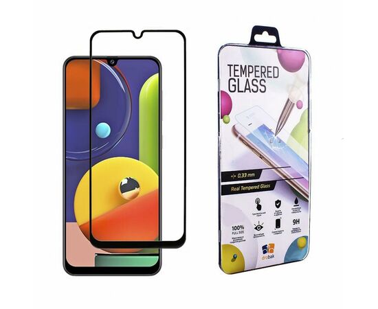 Стекло защитное Drobak для Samsung Galaxy A50s (Black) (441624)