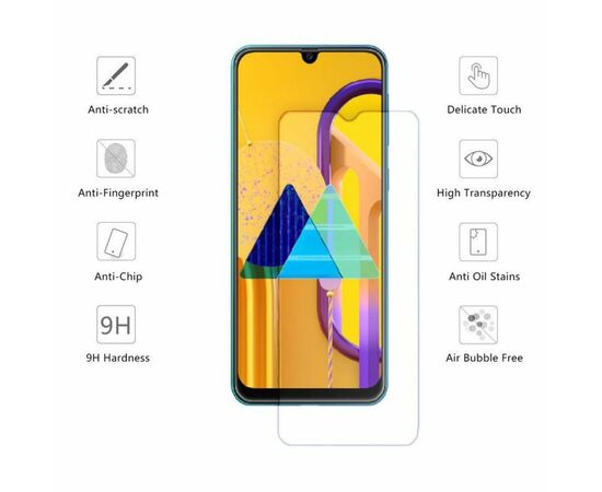 Скло захисне Drobak Samsung Galaxy M30s (441639), зображення 2 Скло захисне Drobak Samsung Galaxy M30s (441639), зображення 2