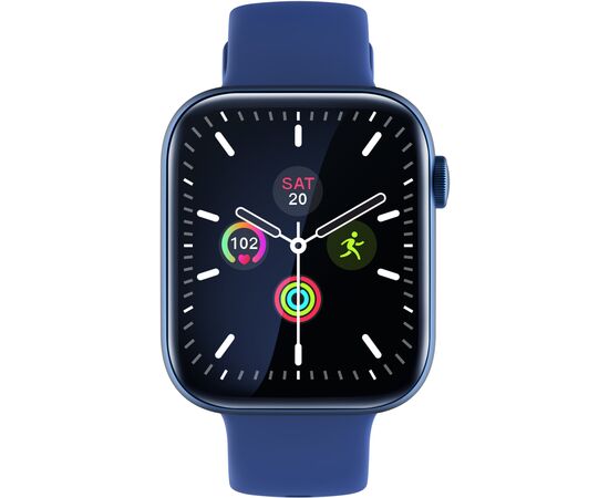Смарт-часы Globex Smart Watch Atlas (blue), изображение 2 Смарт-часы Globex Smart Watch Atlas (blue), изображение 2