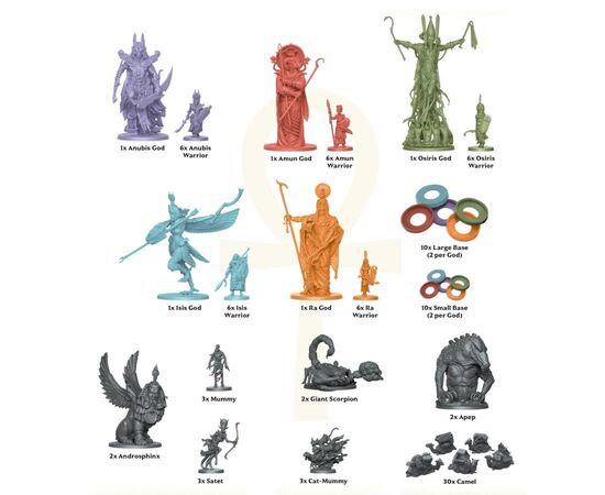 Настільна гра WoodCat Анкх. Боги Египта (Ankh: Gods of Egypt, Українська) (W0007), зображення 3