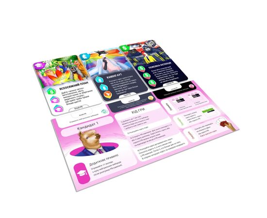 Настольная игра WoodCat Выборы, Украинский (W0006), изображение 6