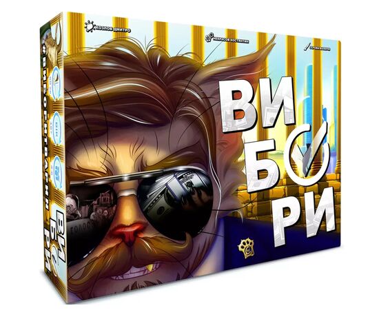 Настольная игра WoodCat Выборы, Украинский (W0006)