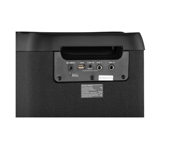 Акустическая система 2E Party Boom 200 TWS USB Full LED DJ Effects, Wireless (2E-DSPB200W), изображение 8 Акустическая система 2E Party Boom 200 TWS USB Full LED DJ Effects, Wireless (2E-DSPB200W), изображение 8