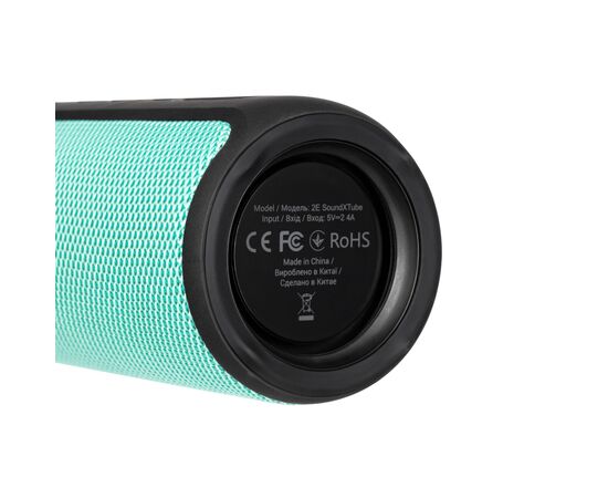 Акустическая система 2E SoundXTube TWS MP3 Wireless Waterproof Turquoise (2E-BSSXTWTQ), изображение 7 Акустическая система 2E SoundXTube TWS MP3 Wireless Waterproof Turquoise (2E-BSSXTWTQ), изображение 7
