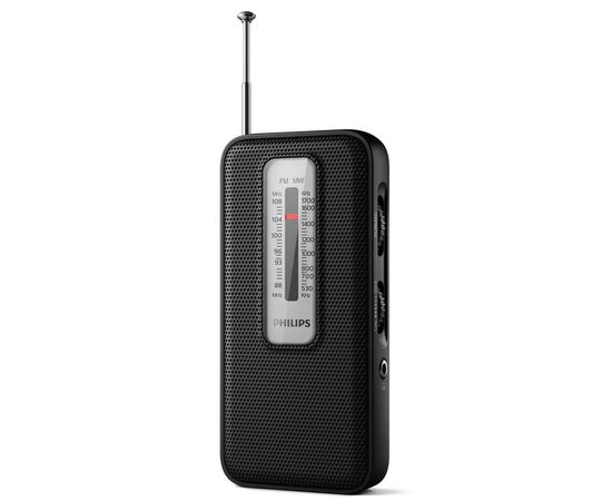 Портативный радиоприемник Philips TAR1506 FM/MW mono 100 mW AUX 3.5mm 2хAAA (TAR1506/00), изображение 6 Портативный радиоприемник Philips TAR1506 FM/MW mono 100 mW AUX 3.5mm 2хAAA (TAR1506/00), изображение 6