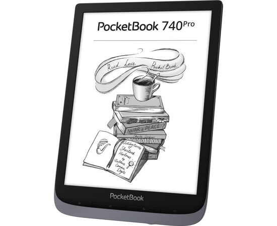 Электронная книга Pocketbook 740 Pro, Metallic Grey (PB740-2-J-WW), изображение 3 Электронная книга Pocketbook 740 Pro, Metallic Grey (PB740-2-J-WW), изображение 3