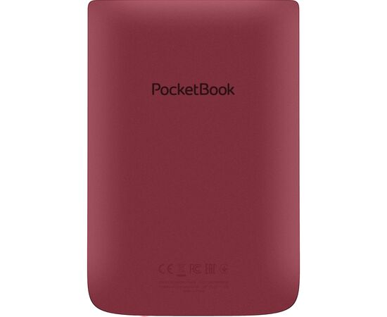 Электронная книга Pocketbook 628 Touch Lux5 Ink RubyRed (PB628-R-WW), изображение 4 Электронная книга Pocketbook 628 Touch Lux5 Ink RubyRed (PB628-R-WW), изображение 4
