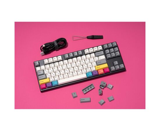 Клавиатура Varmilo VEA87 CMYK Cherry Mx Red Multicolor (A23A024A3A1A06A007), изображение 2 Клавиатура Varmilo VEA87 CMYK Cherry Mx Red Multicolor (A23A024A3A1A06A007), изображение 2