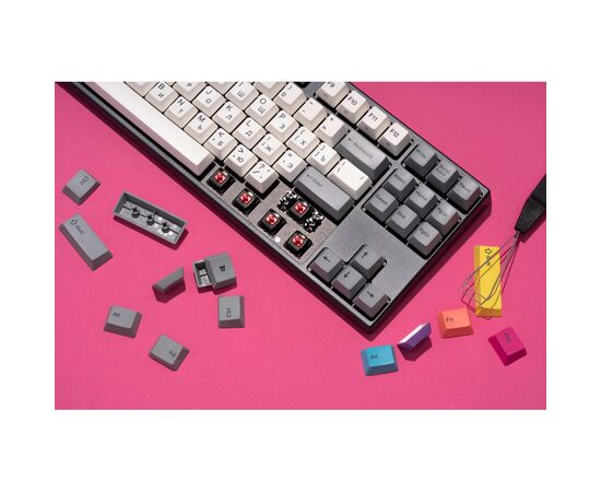 Клавиатура Varmilo VEA87 CMYK Cherry Mx Silent Red Multicolor (A23A024A6A1A06A007), изображение 5 Клавиатура Varmilo VEA87 CMYK Cherry Mx Silent Red Multicolor (A23A024A6A1A06A007), изображение 5