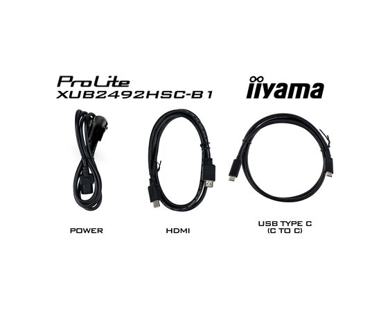Монітор iiyama XUB2492HSC-B1, зображення 12 Монітор iiyama XUB2492HSC-B1, зображення 12