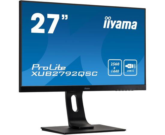 Монітор iiyama XUB2792QSC-B1, зображення 2 Монітор iiyama XUB2792QSC-B1, зображення 2
