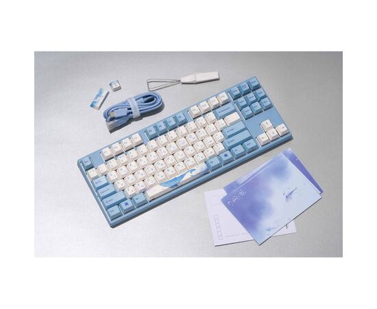 Клавиатура Varmilo VEA87 Sea Melody Cherry Mx Silent Red Multicolor (A23A038A6A1A06A033), изображение 2 Клавиатура Varmilo VEA87 Sea Melody Cherry Mx Silent Red Multicolor (A23A038A6A1A06A033), изображение 2