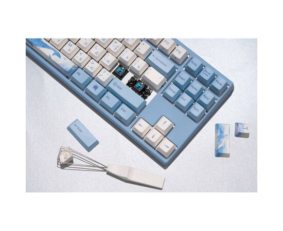 Клавиатура Varmilo VEA87 Sea Melody Cherry Mx Silent Red Multicolor (A23A038A6A1A06A033), изображение 4 Клавиатура Varmilo VEA87 Sea Melody Cherry Mx Silent Red Multicolor (A23A038A6A1A06A033), изображение 4