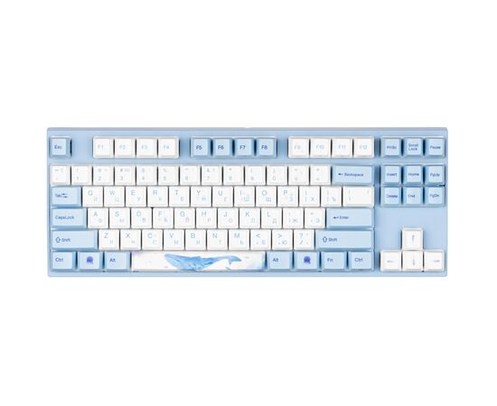 Клавіатура Varmilo VEM87 Sea Melody EC V2 Daisy Multicolor (A33A038A8A3A06A033)