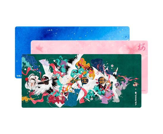 Коврик для мышки Varmilo Crane Desk Mat XL (ZDB047-01), изображение 3 Коврик для мышки Varmilo Crane Desk Mat XL (ZDB047-01), изображение 3