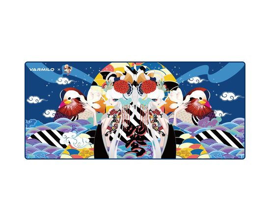 Коврик для мышки Varmilo Lovebirds Blue Desk Mat XL (ZDB032-01)