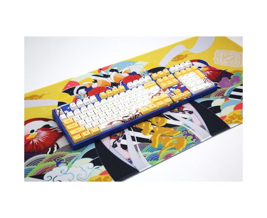 Коврик для мышки Varmilo Lovebirds Gold Desk Mat XL (ZDB031-01), изображение 3 Коврик для мышки Varmilo Lovebirds Gold Desk Mat XL (ZDB031-01), изображение 3
