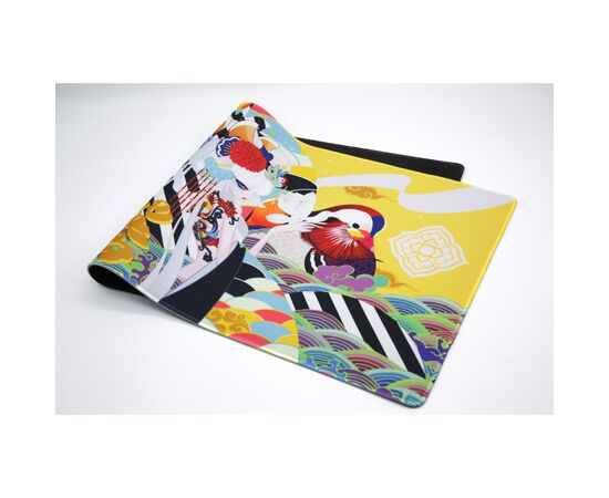 Коврик для мышки Varmilo Lovebirds Gold Desk Mat XL (ZDB031-01), изображение 7 Коврик для мышки Varmilo Lovebirds Gold Desk Mat XL (ZDB031-01), изображение 7