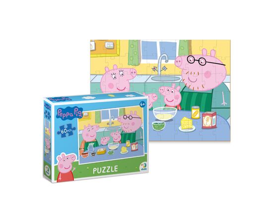 Пазл DoDo на 60 элементов Peppa Pig (200331), изображение 2 Пазл DoDo на 60 элементов Peppa Pig (200331), изображение 2