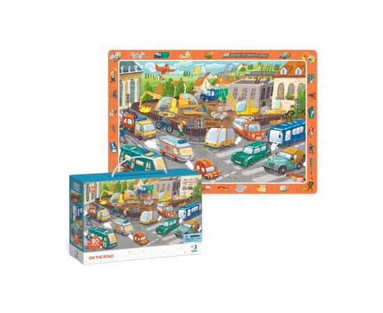 Пазл DoDo обсерваційний Обережно на дорозі (300370), зображення 2