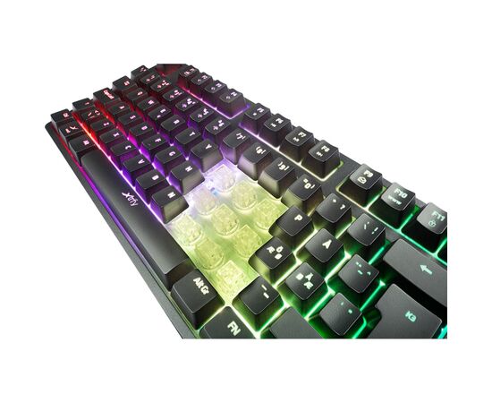 Клавиатура Xtrfy K3 Semi Mech RGB UA Black (XG-K3-RGB-UKR), изображение 4 Клавиатура Xtrfy K3 Semi Mech RGB UA Black (XG-K3-RGB-UKR), изображение 4