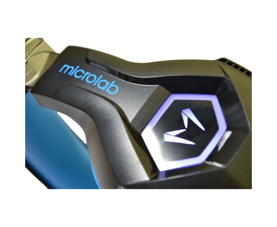 Наушники Microlab G7BB Black-Blue (G7BB), изображение 3 Наушники Microlab G7BB Black-Blue (G7BB), изображение 3