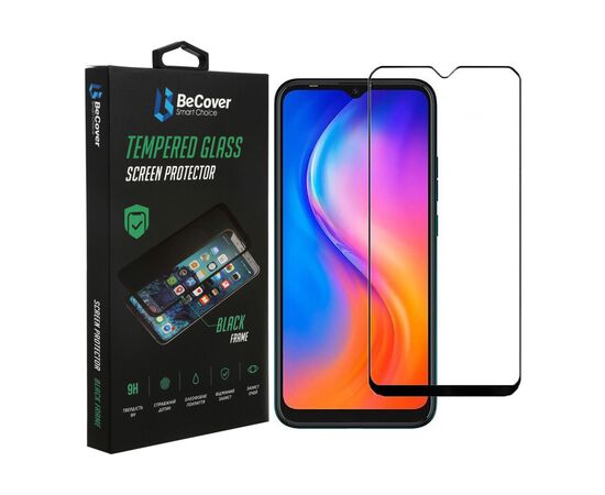 Скло захисне BeCover Umidigi A13 Pro Black (708387), зображення 2 Скло захисне BeCover Umidigi A13 Pro Black (708387), зображення 2