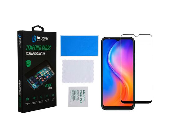 Стекло защитное BeCover Umidigi Bison X10S/G Black (708388), изображение 4 Стекло защитное BeCover Umidigi Bison X10S/G Black (708388), изображение 4