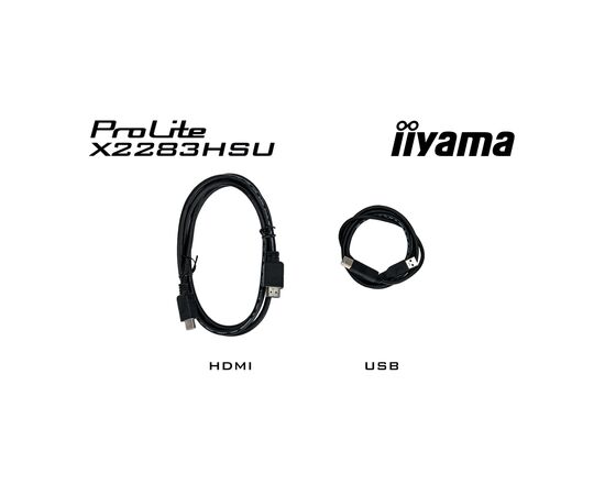 Монітор iiyama X2283HSU-B1, зображення 10 Монітор iiyama X2283HSU-B1, зображення 10