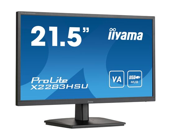 Монітор iiyama X2283HSU-B1, зображення 2 Монітор iiyama X2283HSU-B1, зображення 2