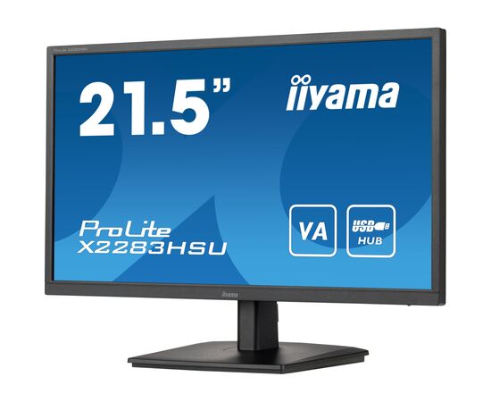 Монітор iiyama X2283HSU-B1, зображення 4 Монітор iiyama X2283HSU-B1, зображення 4