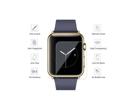 Плівка захисна Drobak Ceramics Apple Watch SE 40mm (2 шт) 313120 (313120), зображення 2 Плівка захисна Drobak Ceramics Apple Watch SE 40mm (2 шт) 313120 (313120), зображення 2