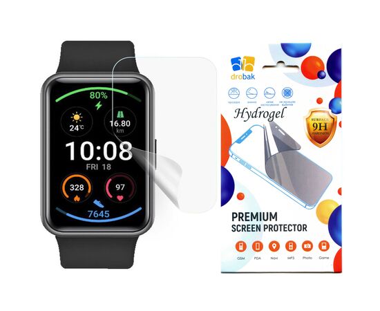 Плівка захисна Drobak Hydrogel OPPO Watch Free (2 шт) (313176) (313176)