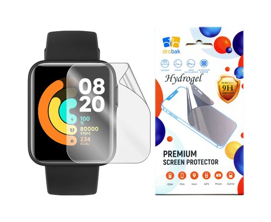 Плівка захисна Drobak Hydrogel Redmi Watch 2 Lite (2 шт) (313167) (313167)
