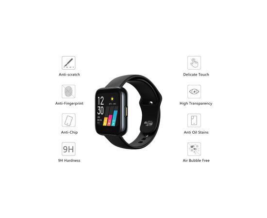 Плівка захисна Drobak Realme Watch (313127) (313127), зображення 2 Плівка захисна Drobak Realme Watch (313127) (313127), зображення 2