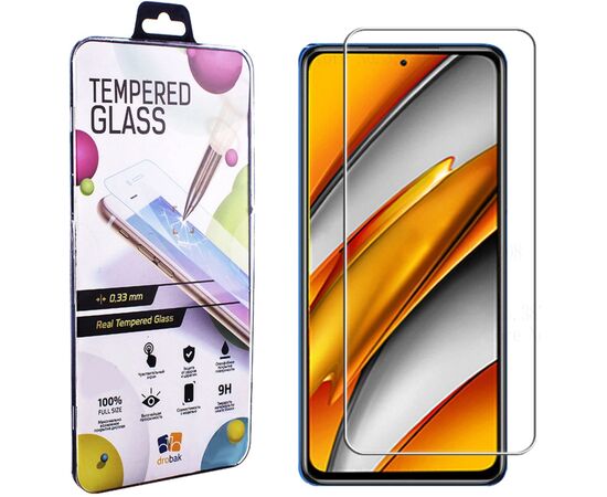 Стекло защитное Drobak Ceramics Poco X3 Pro (474770)