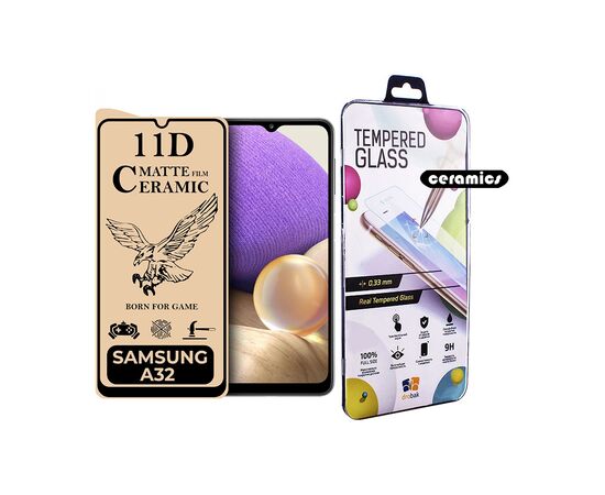 Стекло защитное Drobak Matte Ceramics Samsung Galaxy A32 4G (494918)