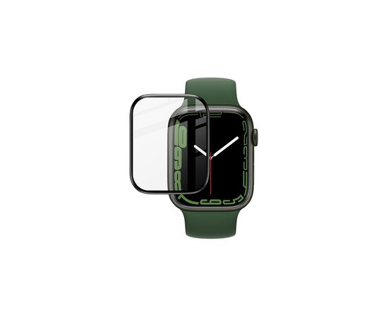 Стекло защитное Drobak Apple Watch Ultra 49mm Black Frame A+ (323203)