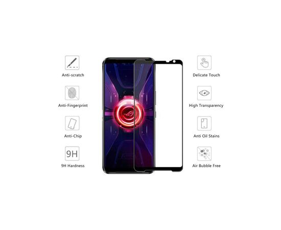 Стекло защитное Drobak Asus ROG Phone 3 Strix Edition (474791), изображение 2