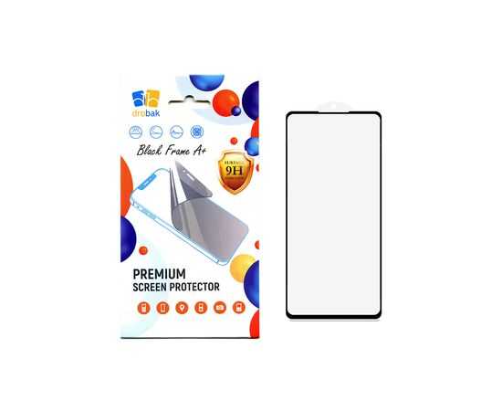 Скло захисне Drobak Google Pixel 6 Black Frame A+ (616157)