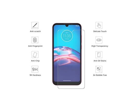 Стекло защитное Drobak Motorola E6i (494945), изображение 2 Стекло защитное Drobak Motorola E6i (494945), изображение 2